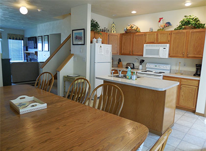 Look inside 1102 Forbes Lane.  Everything you need for a great stay at Hidden Valley!